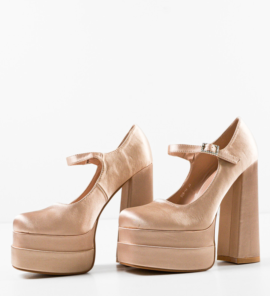 Pantofi dama Appro Nude - 5 | YEO