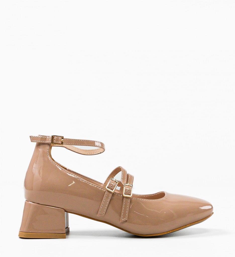 Pantofi dama Bern Nude - 3 | YEO