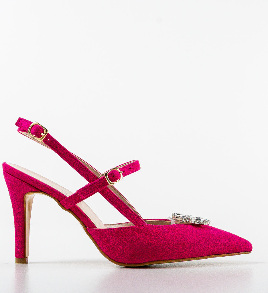 Pantofi dama Bilfox Fuchsia - 3 | YEO