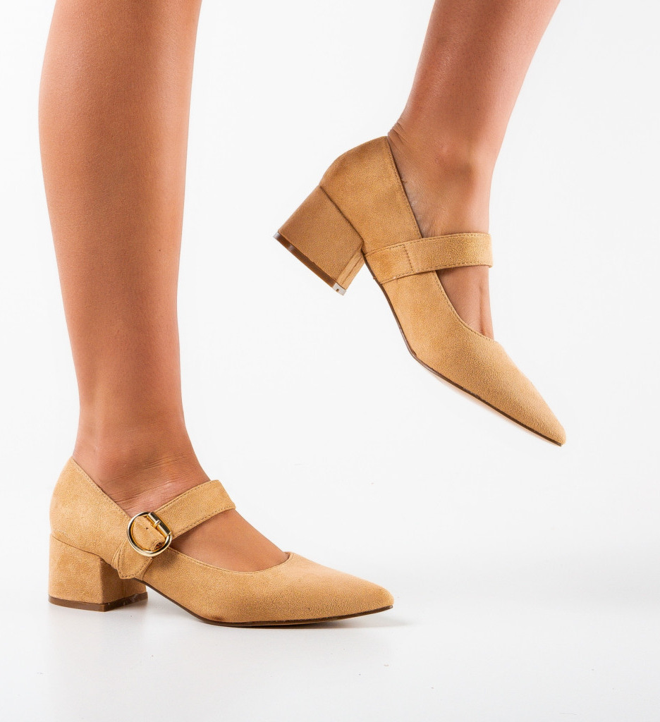 Pantofi dama Carole Camel - 1 | YEO