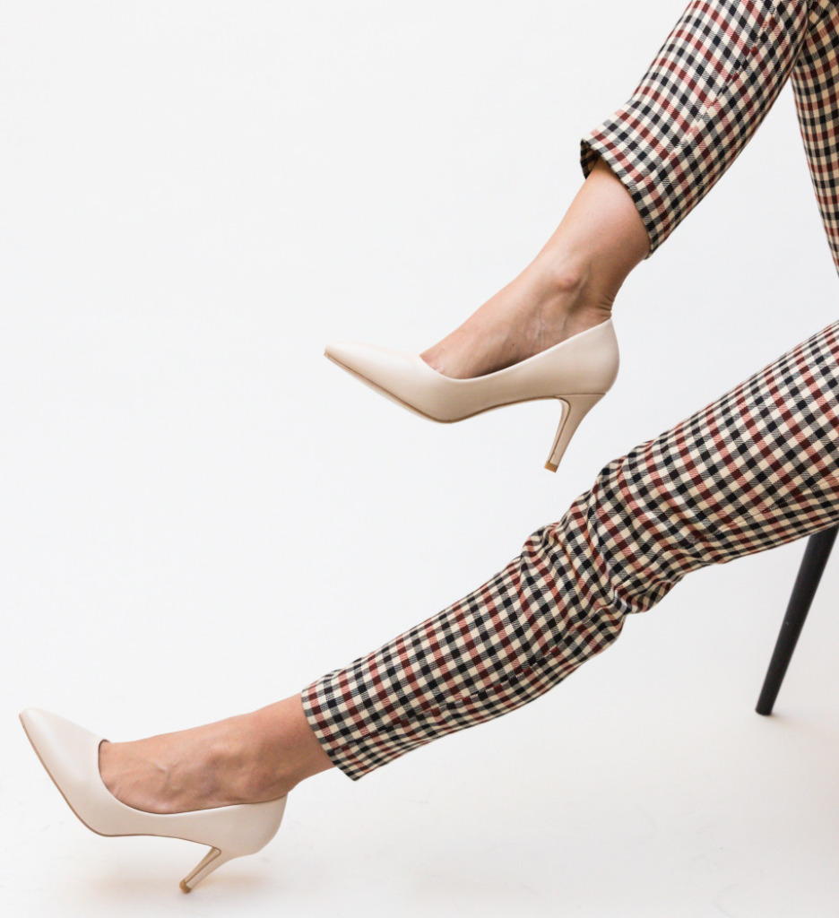 Pantofi dama Cheloo Bej - 2 | YEO