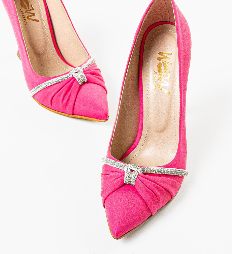 Pantofi dama Finko Fuchsia - 4 | YEO