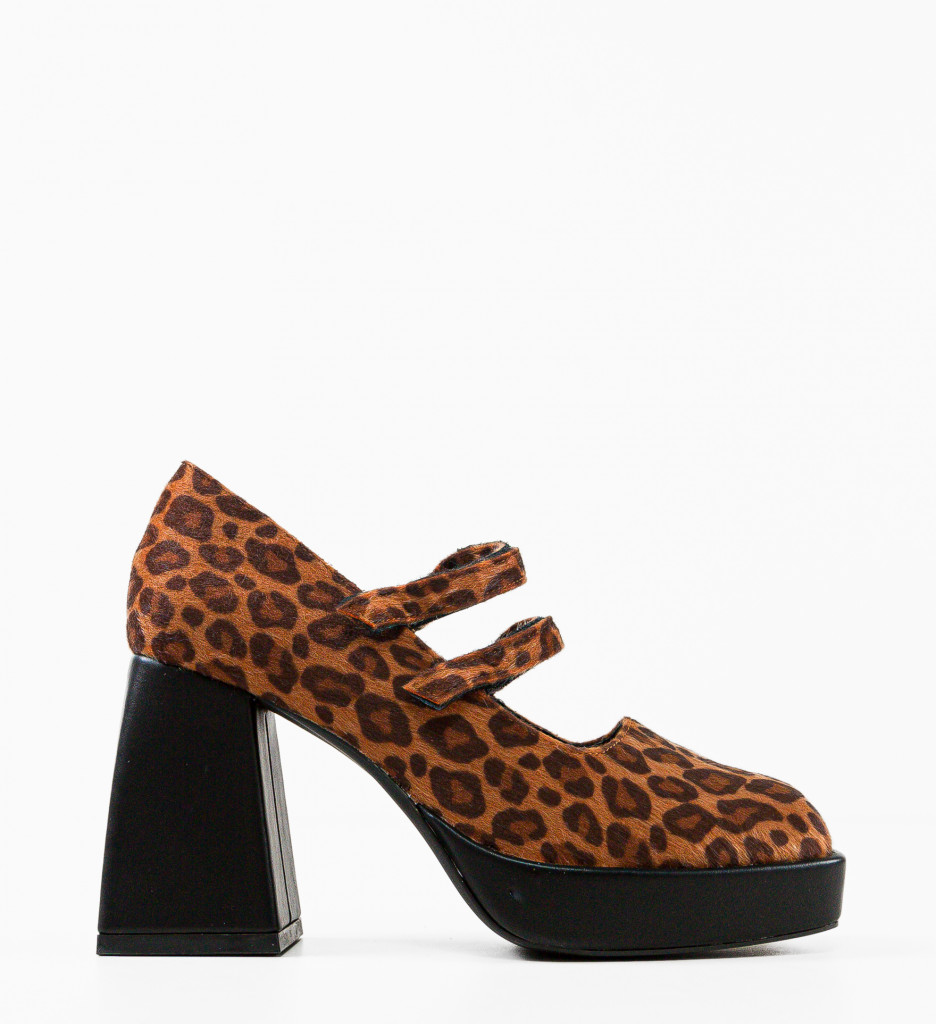 Pantofi dama Freyja Animal Print - 4 | YEO