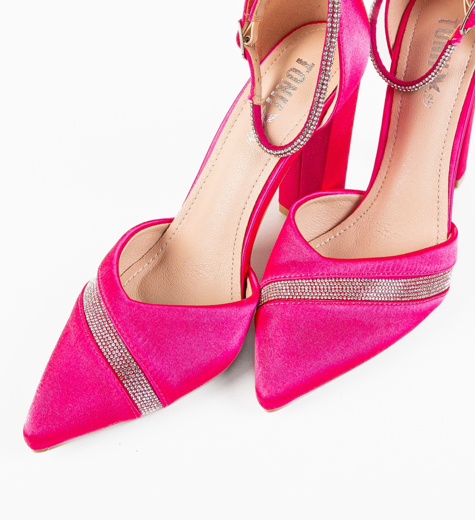 Pantofi dama Geirr Fuchsia - 5 | YEO