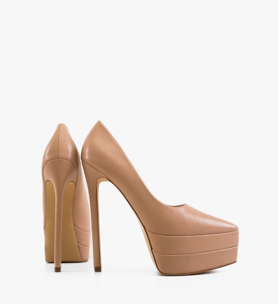 Pantofi dama Heath Nude 3