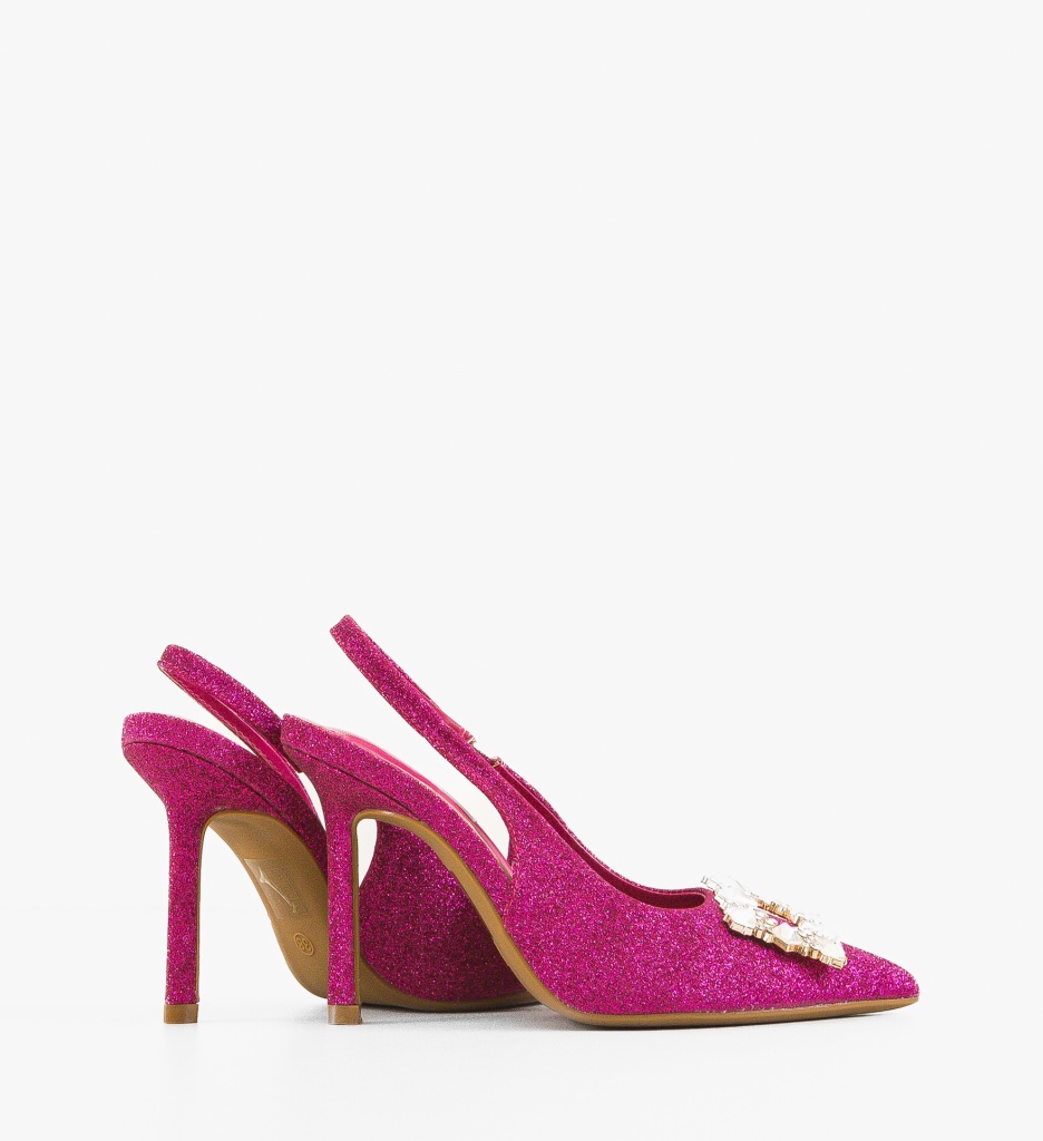 Pantofi dama Hed Fuchsia - 3 | YEO