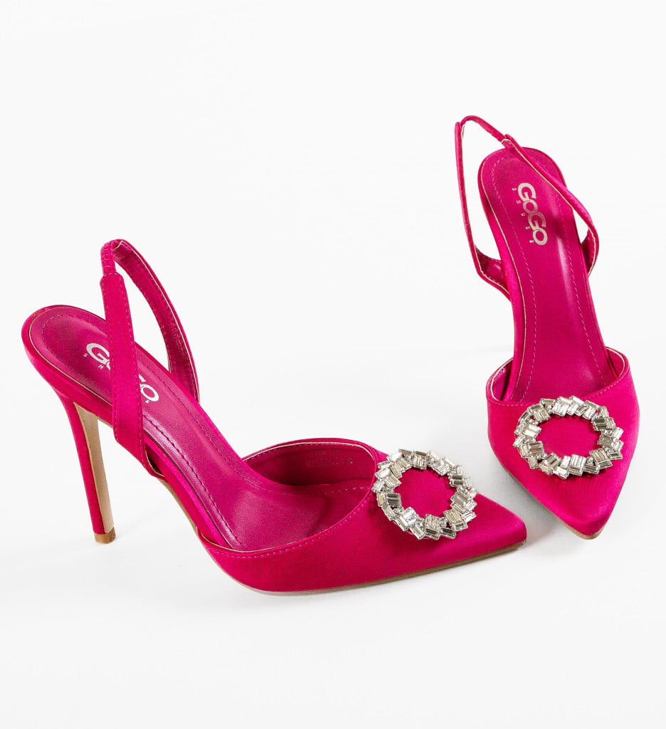 Pantofi dama Heilwig Fuchsia - 5 | YEO