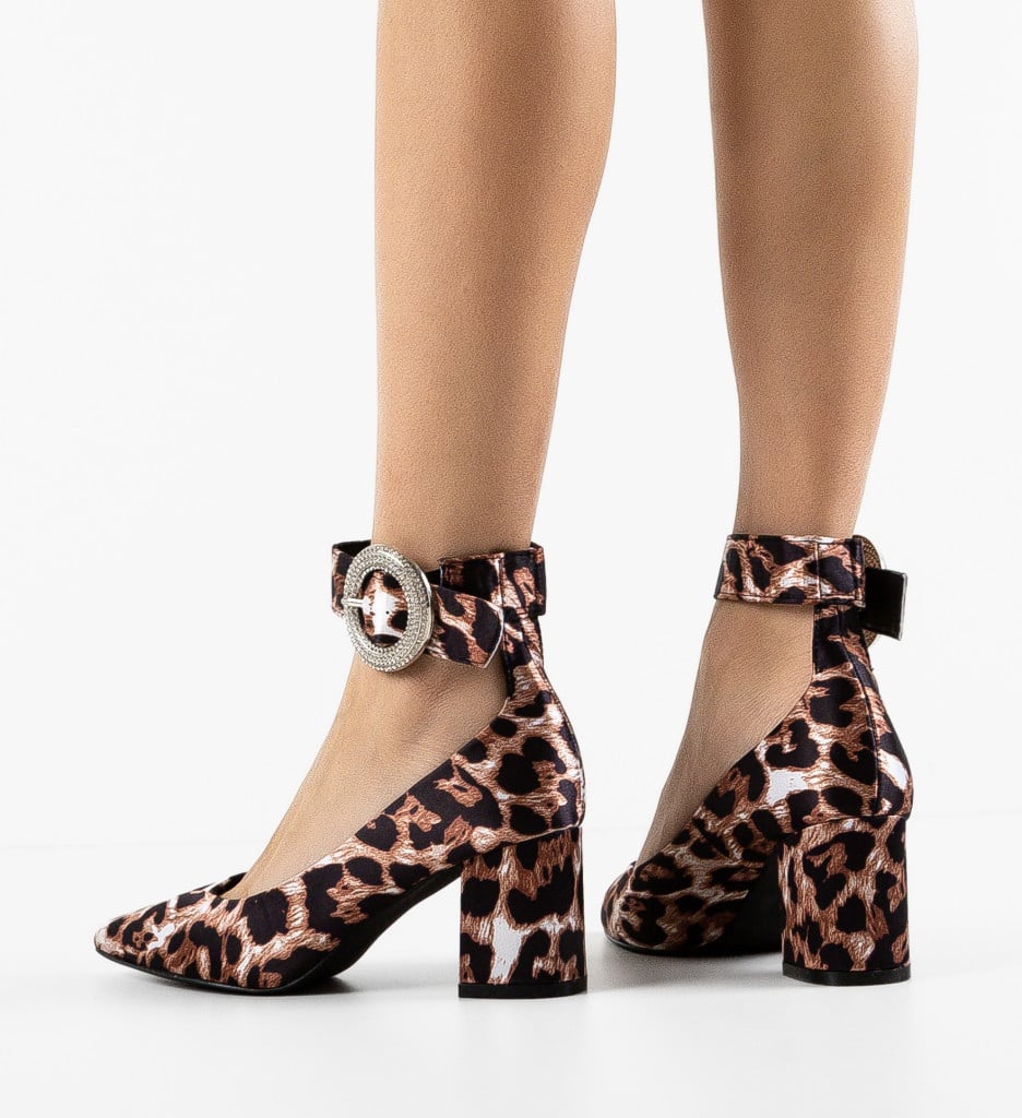 Pantofi dama Iwan Animal Print - 2 | YEO