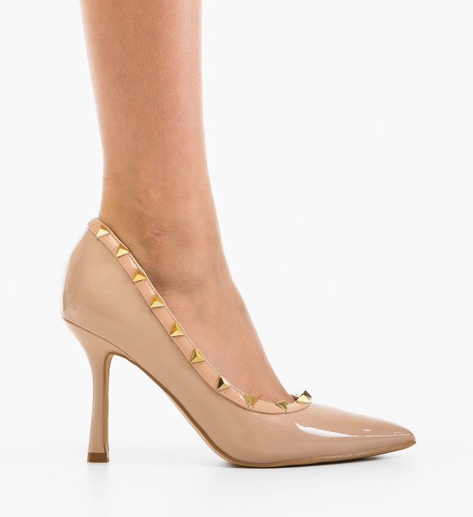 Pantofi dama Jamshid Nude - 5 | YEO