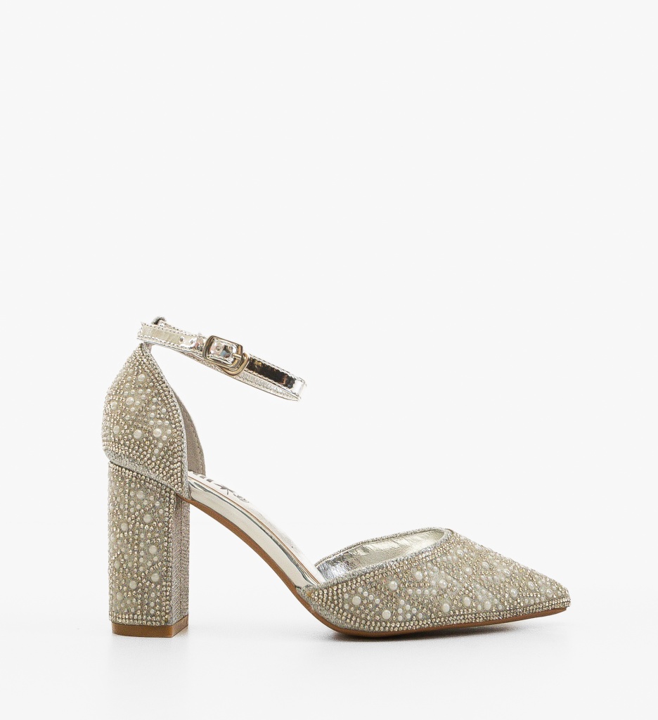 Pantofi dama Jose Argintii - 4 | YEO