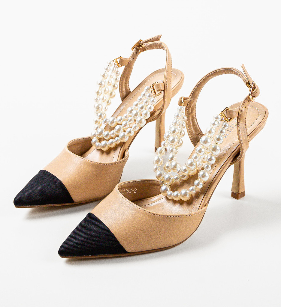 Poze Pantofi dama Livia Bej depurtat.ro 