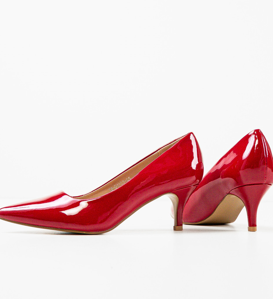 Poze Pantofi dama Lucilla Rosii depurtat.ro 