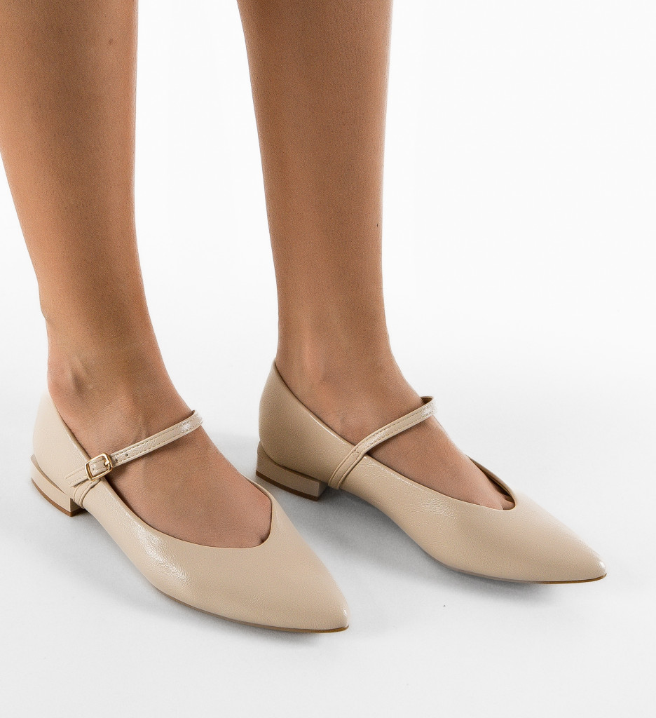 Pantofi dama Navammis Nude 2 - 3 | YEO