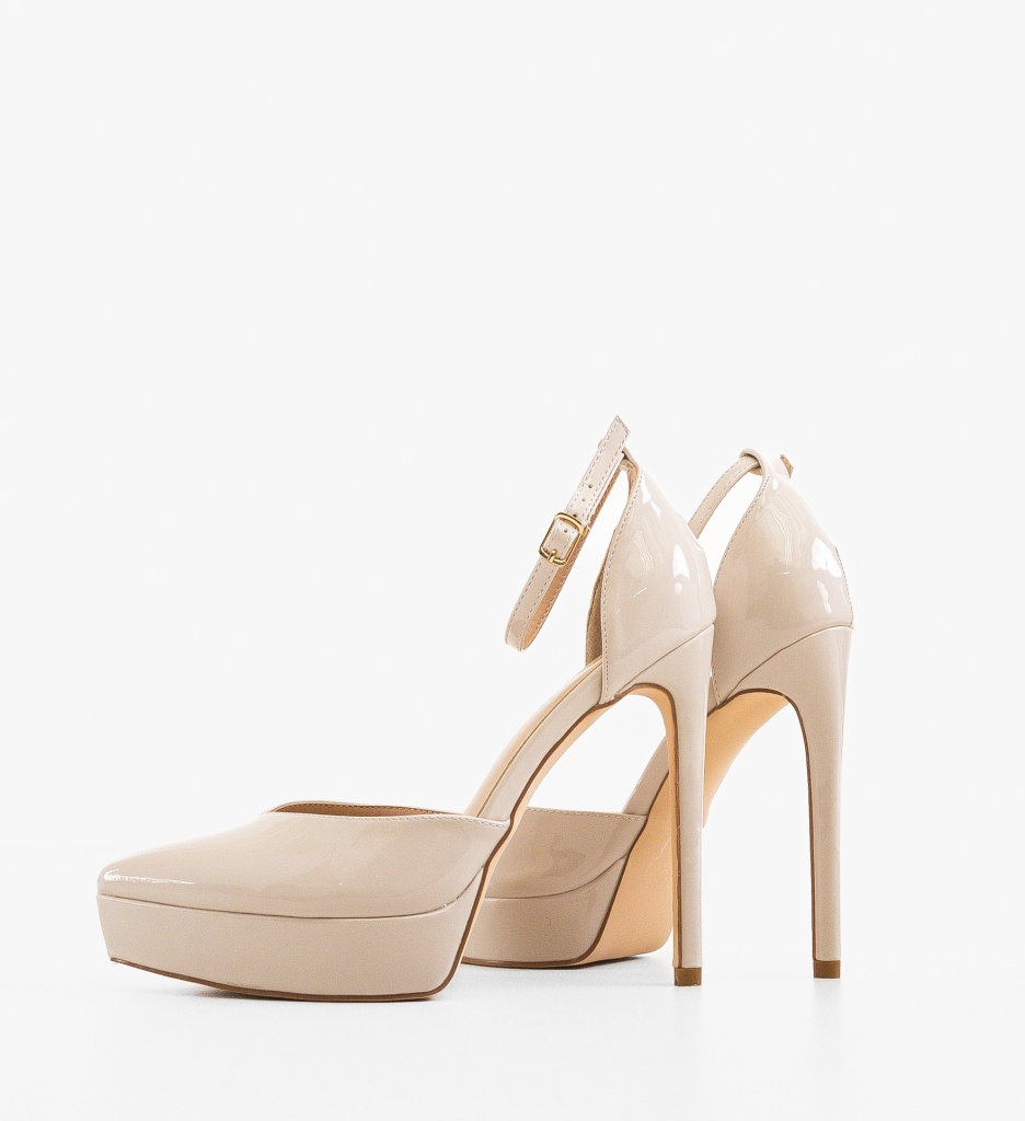 Pantofi dama Rada Bej - 4 | YEO