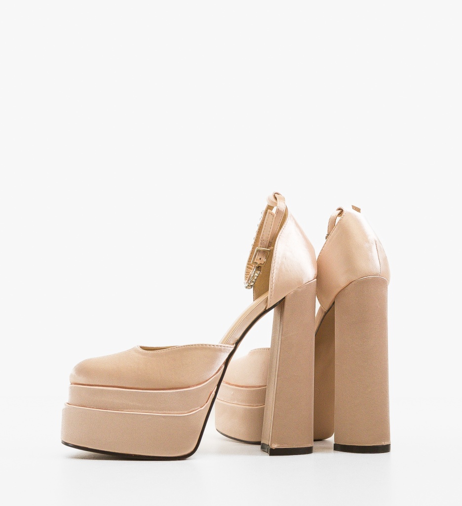 Pantofi dama Rahim Bej - 3 | YEO