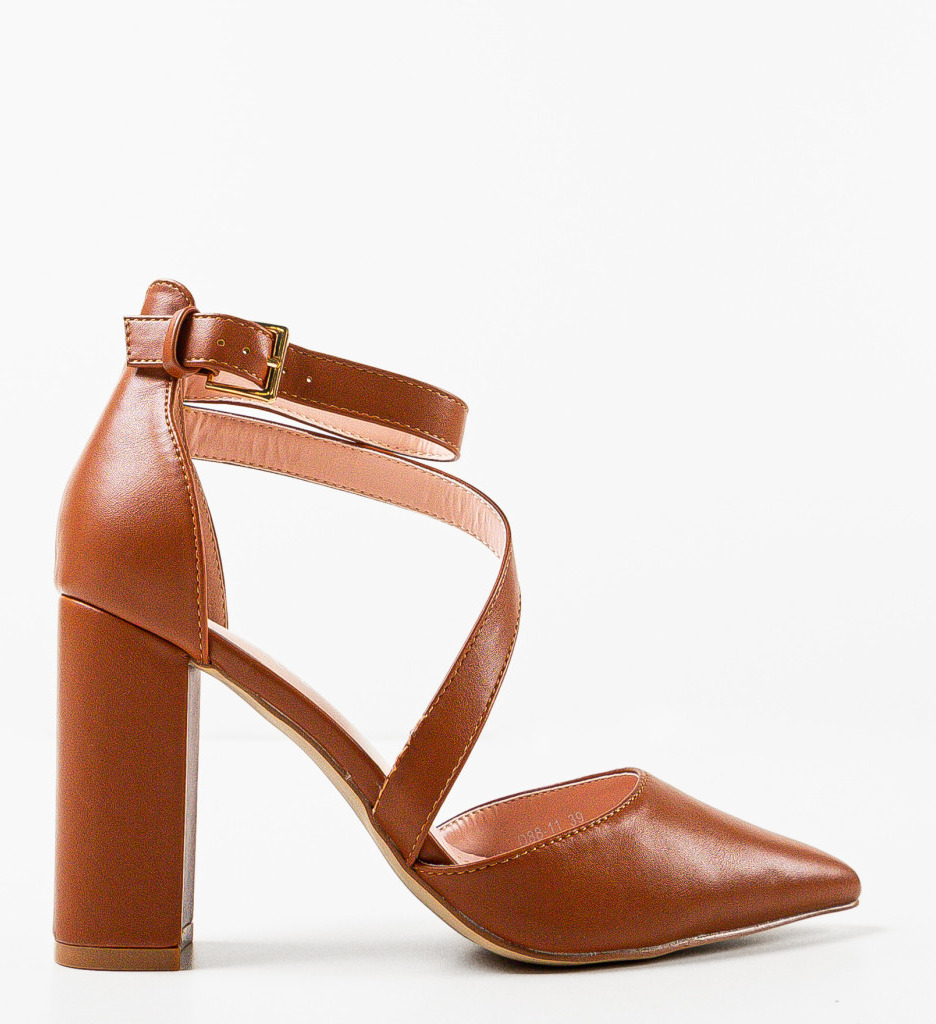 Pantofi dama Sachin Camel - 4 | YEO