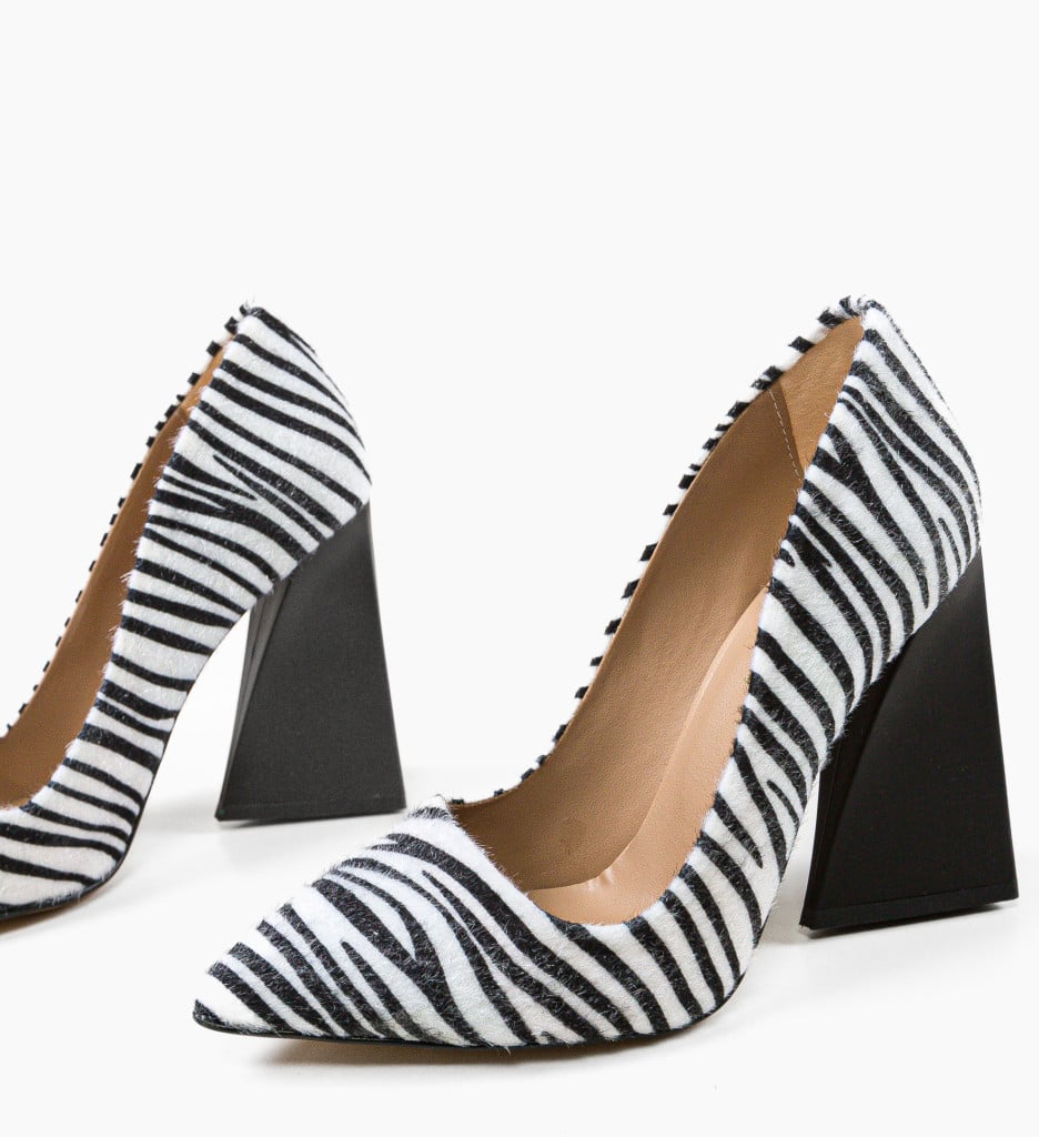 Pantofi dama Samplia Zebra - 3 | YEO