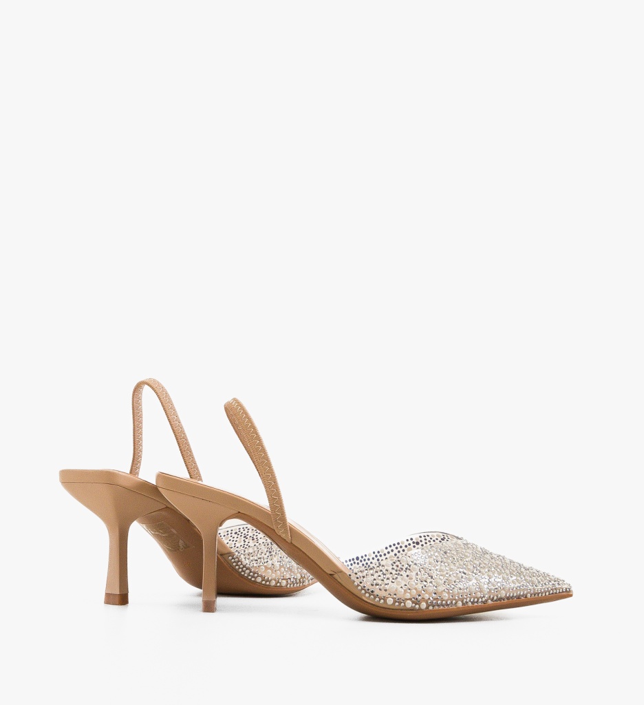 Pantofi dama Shayla Bej - 4 | YEO