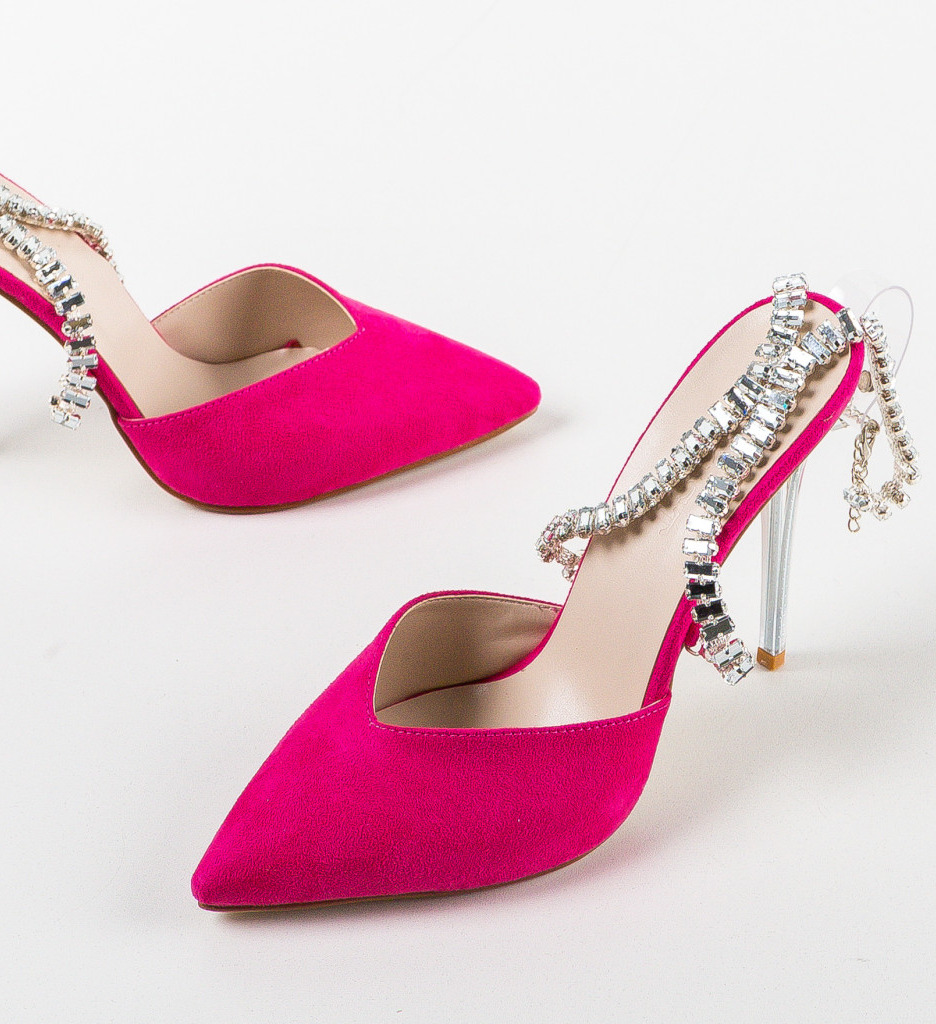 Pantofi dama Snaider Fuchsia - 5 | YEO