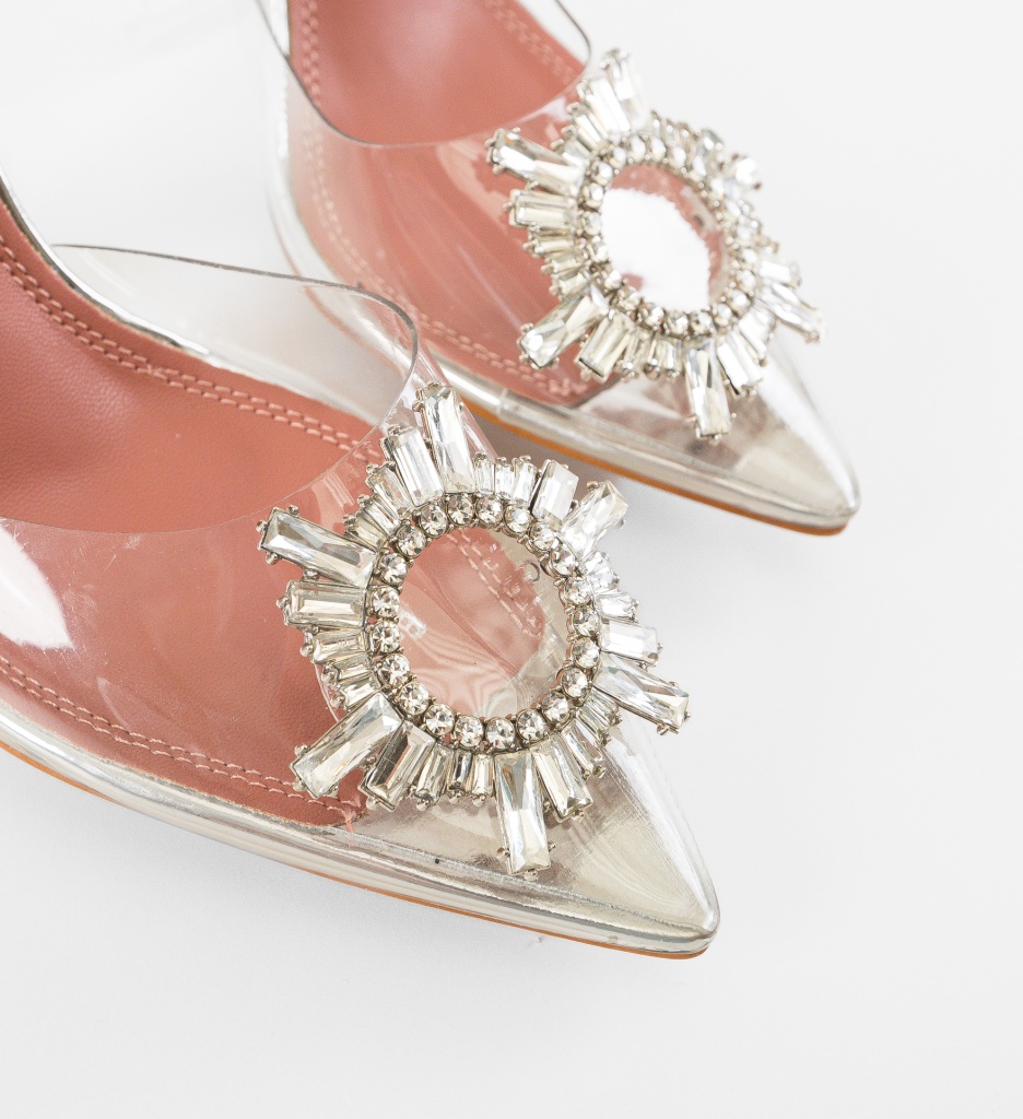 Pantofi dama Vareg Argintii - 5 | YEO