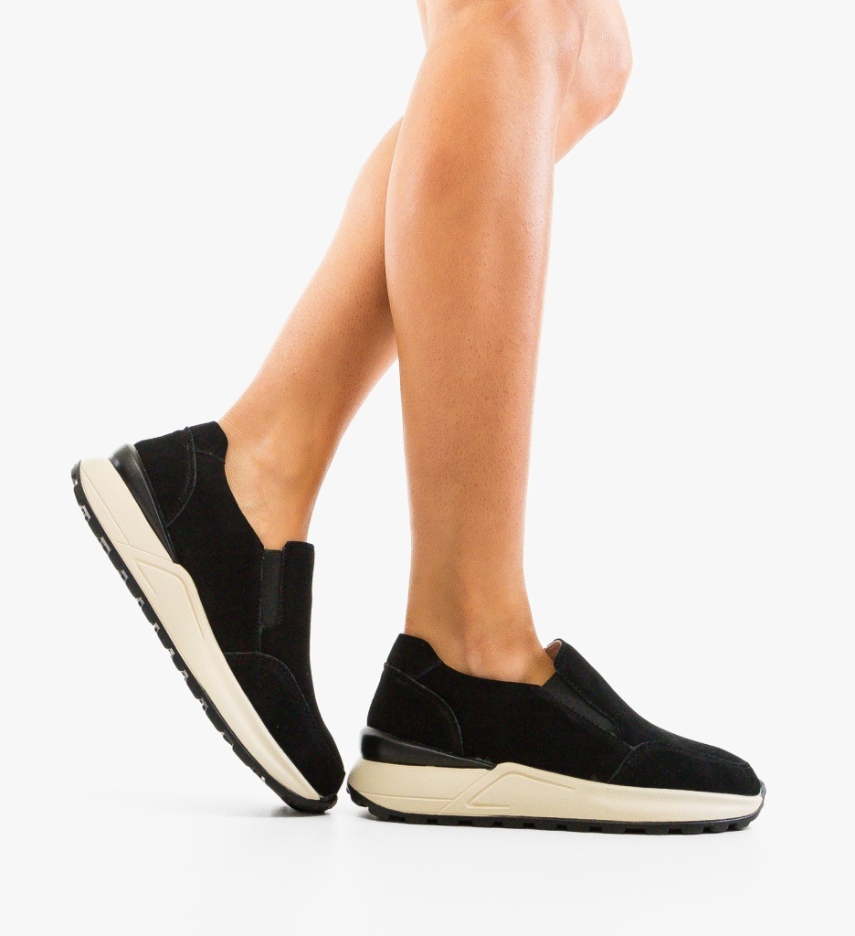 Pantofi dasual dama Derina Negri - 1 | YEO