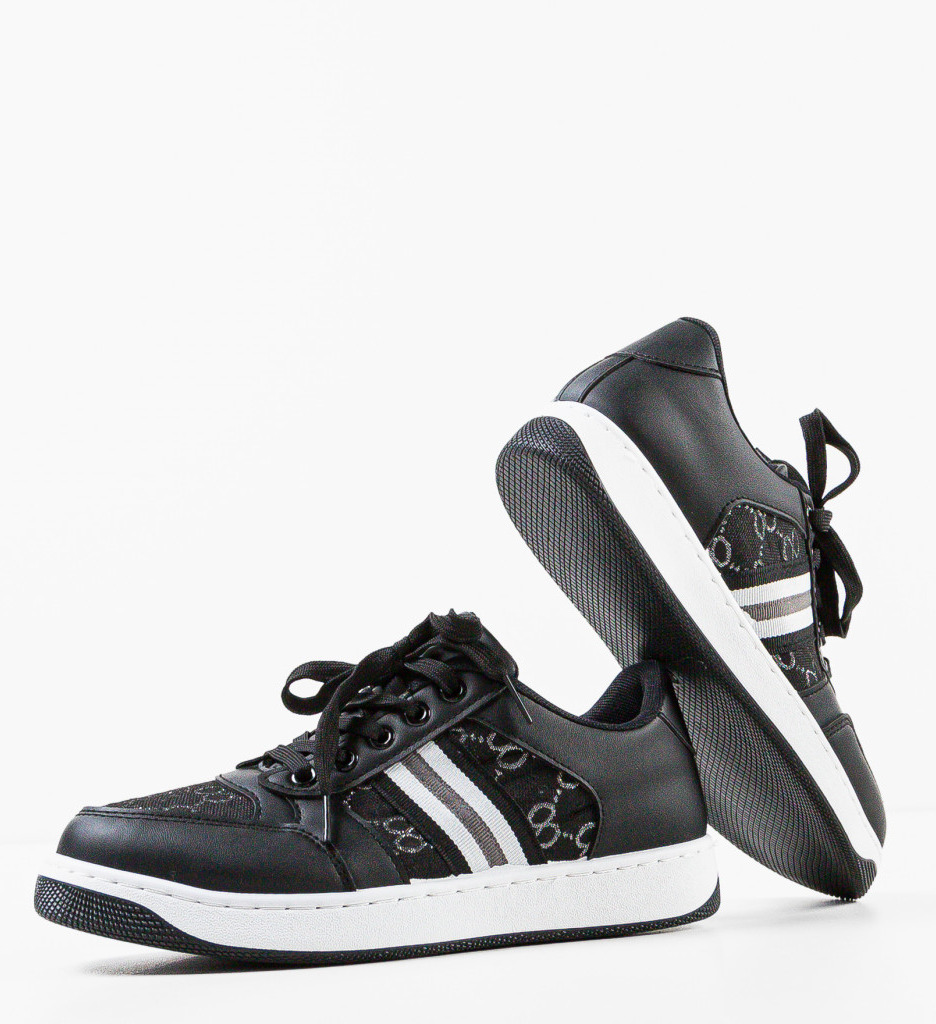 Pantofi Sport Bullo Negri - 4 | YEO