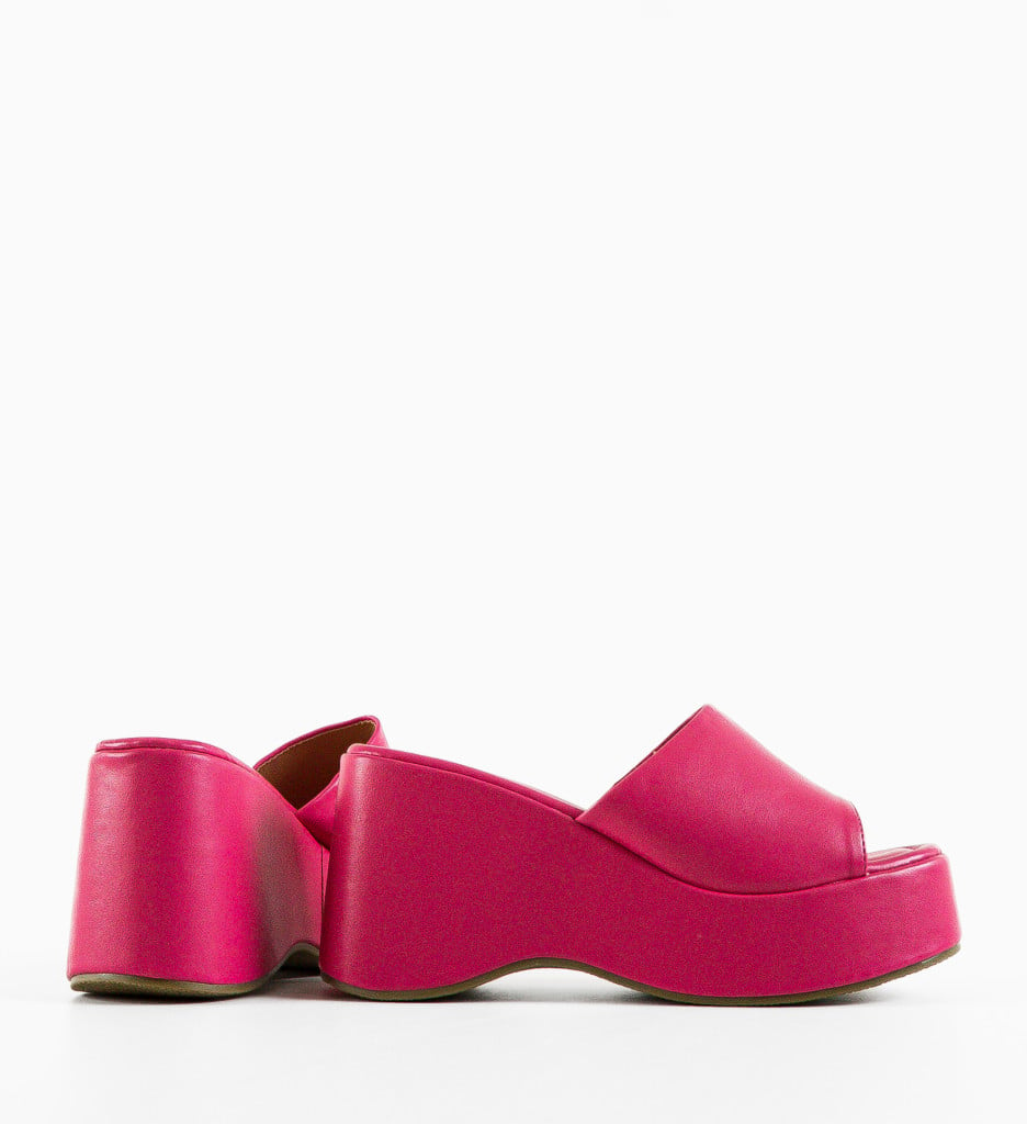 Papuci dama Azura Fuchsia - 4 | YEO