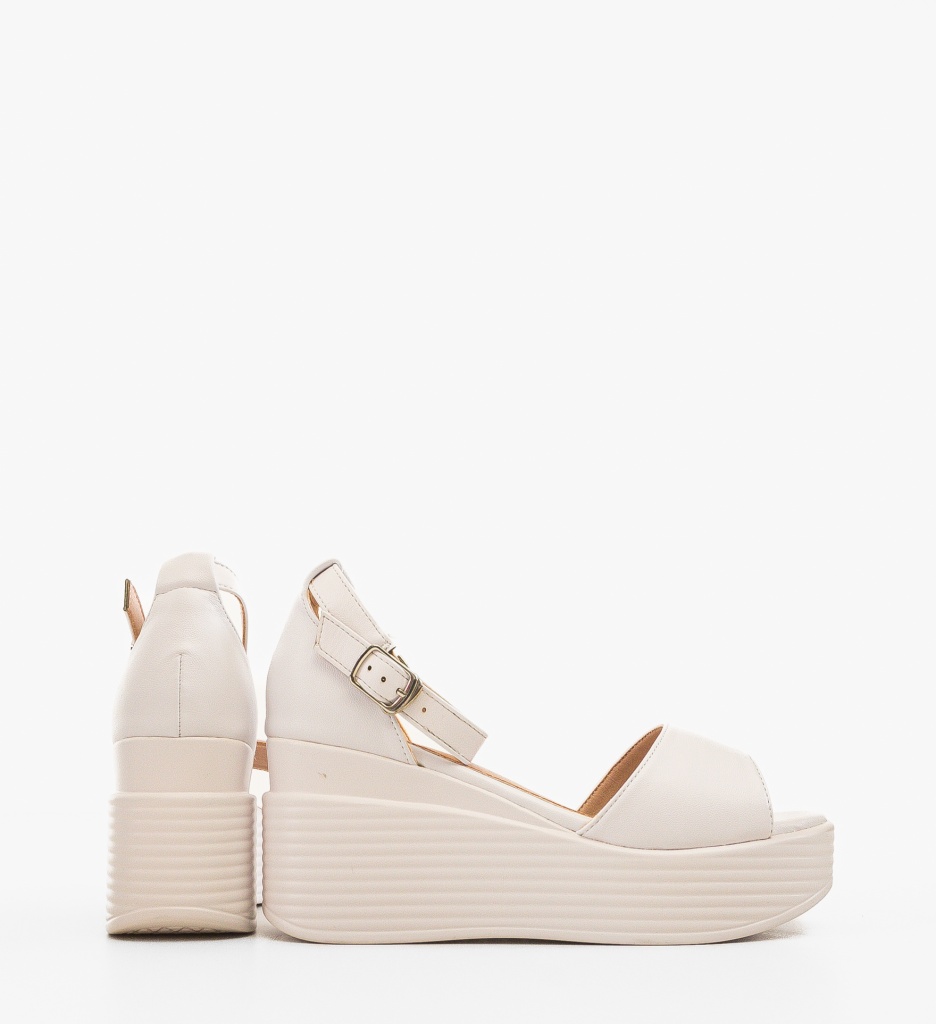 Platforme dama Danyz Albe - 2 | YEO