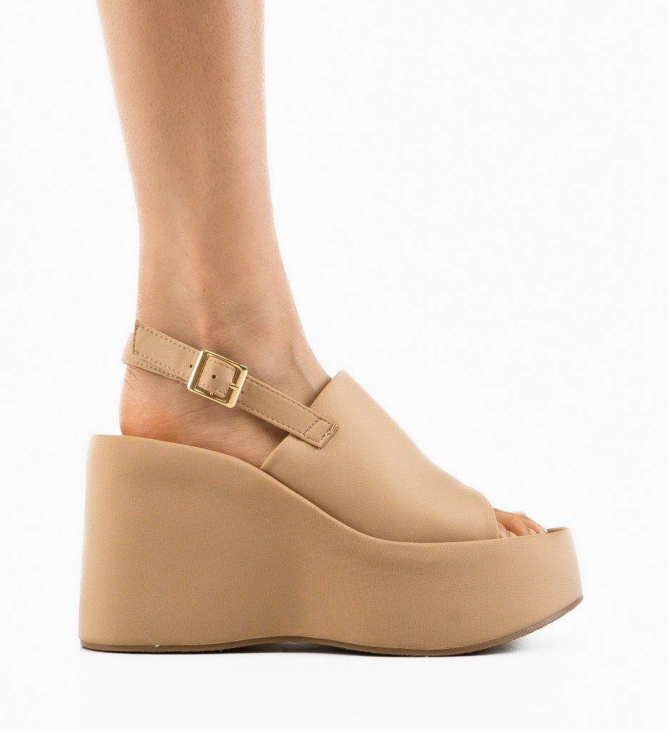 Platforme dama Ingram Bej - 1 | YEO