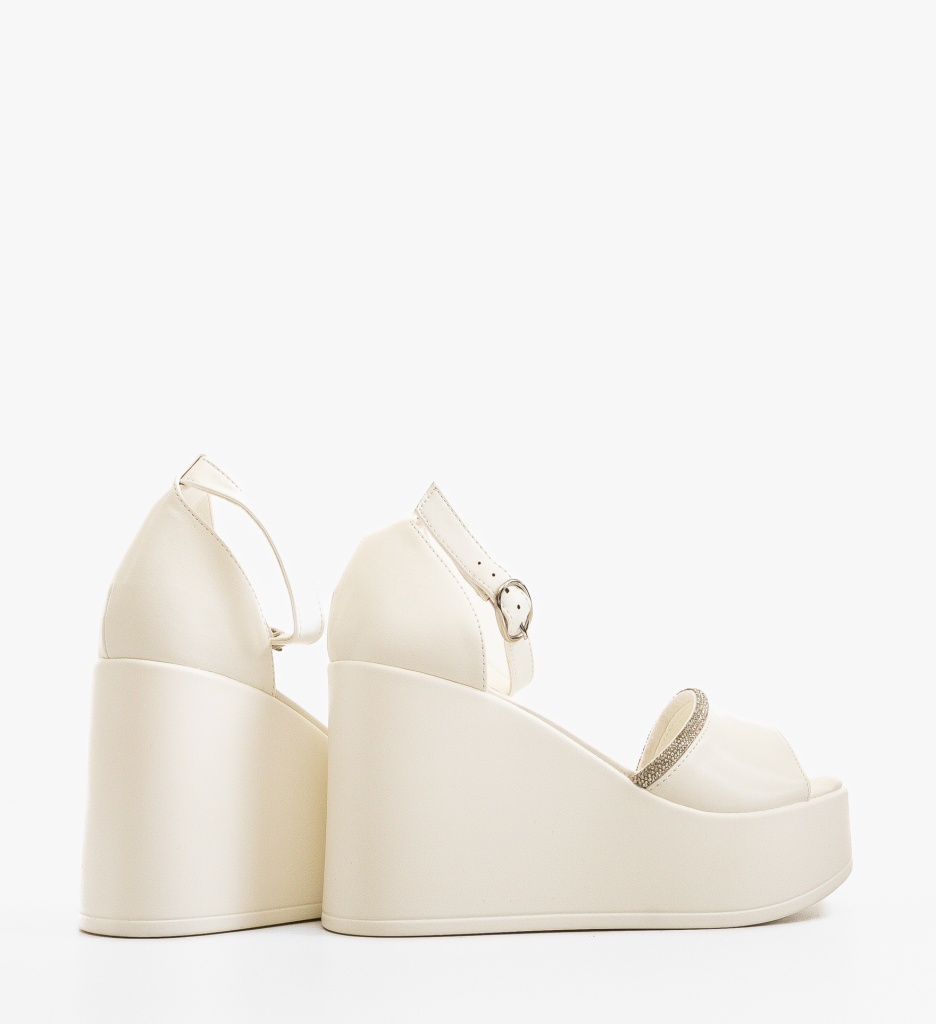 Platforme dama Kraff Albe - 1 | YEO