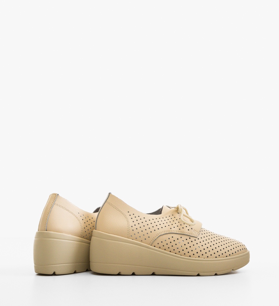Platforme dama Mersonk Bej - 3 | YEO