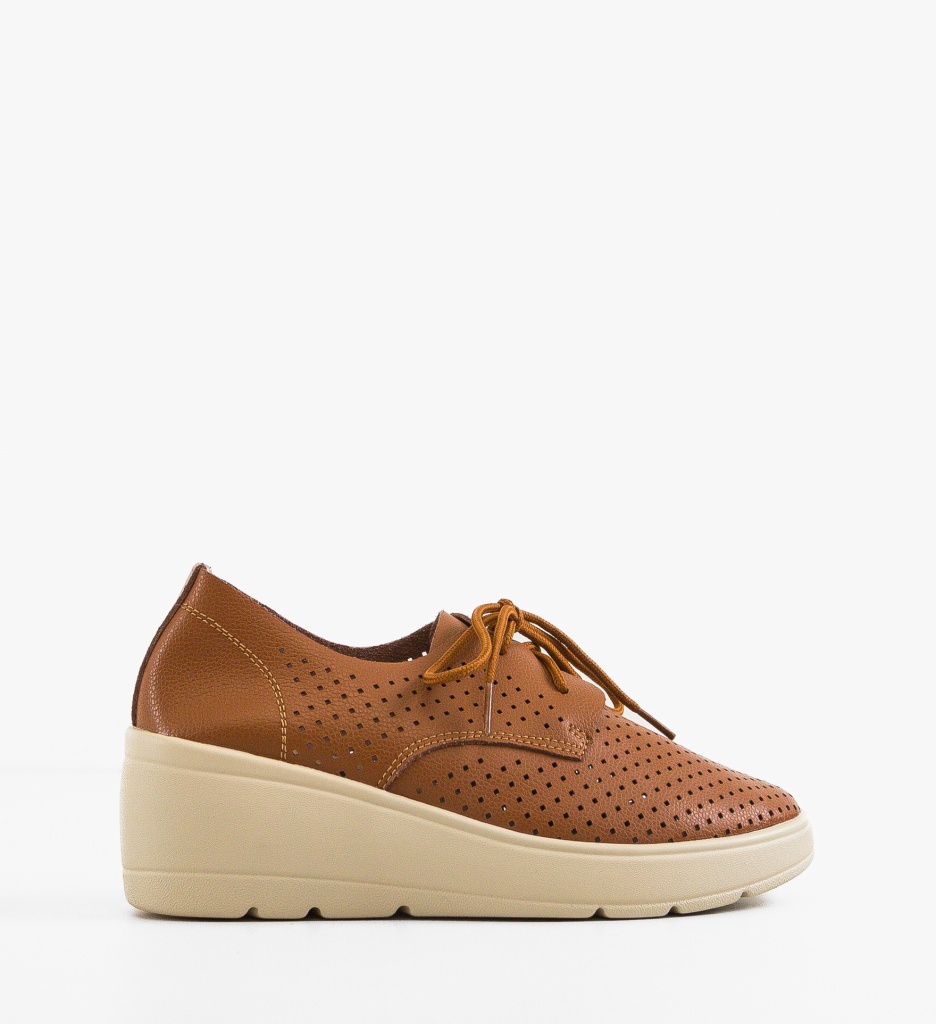 Platforme dama Mersonk Camel - 5 | YEO