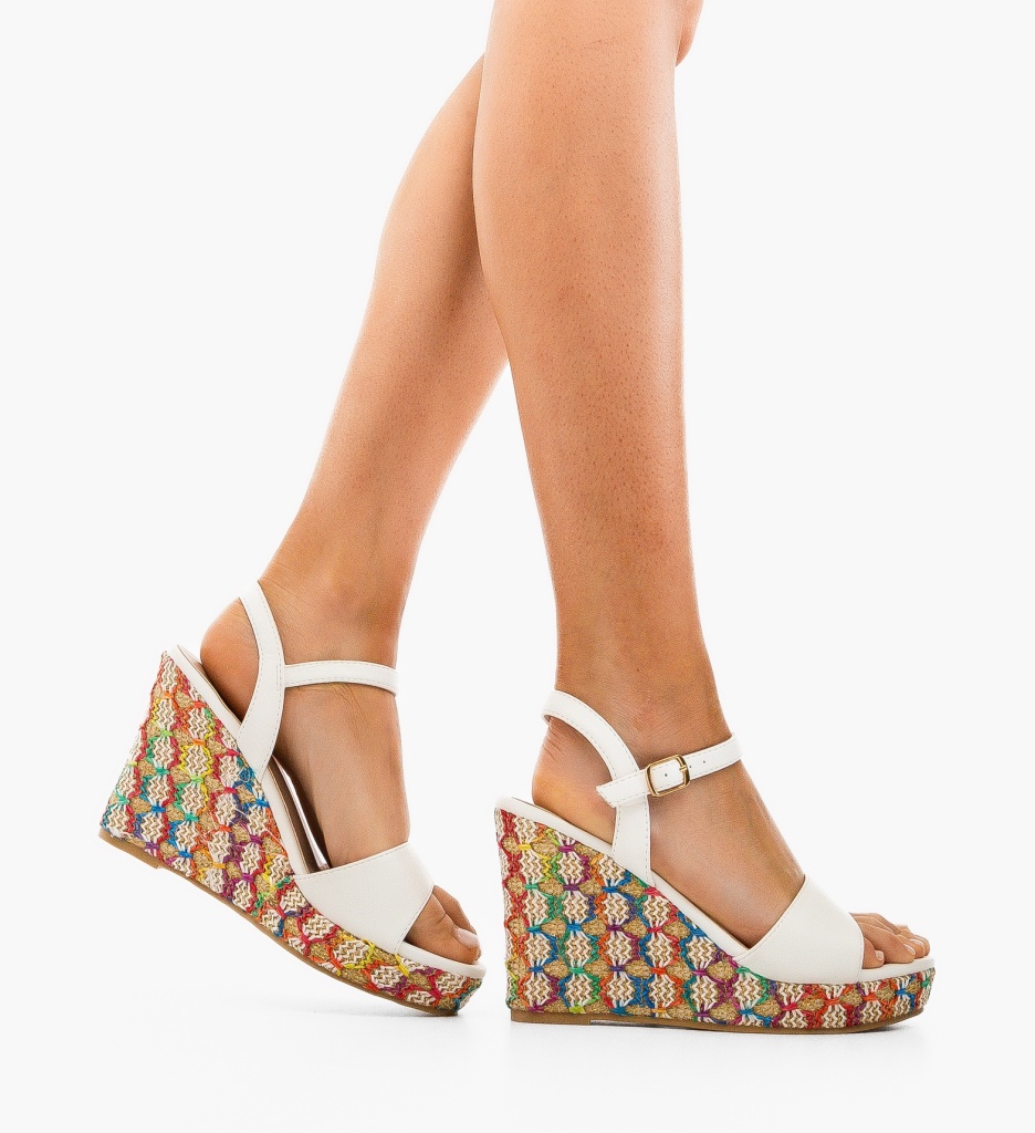 Platforme dama Ridhal Albe - 1 | YEO