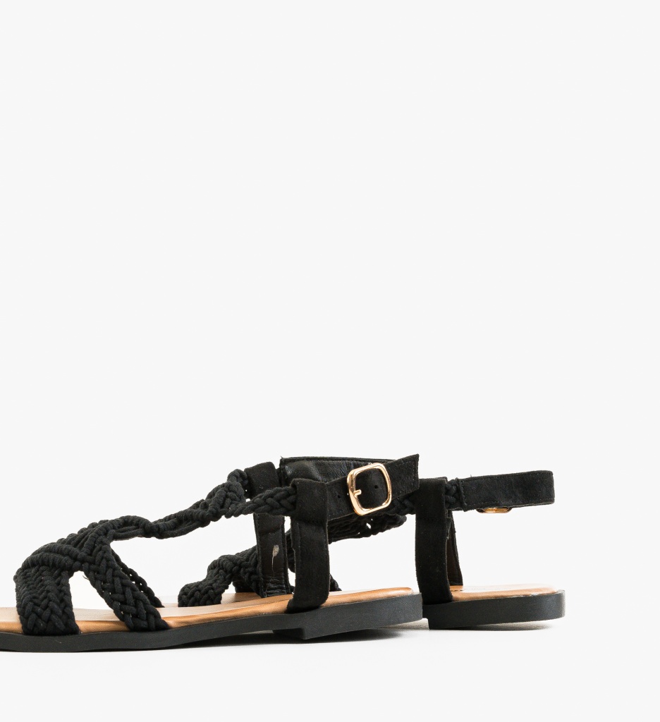 Sandale dama Alivia Negre - 4 | YEO