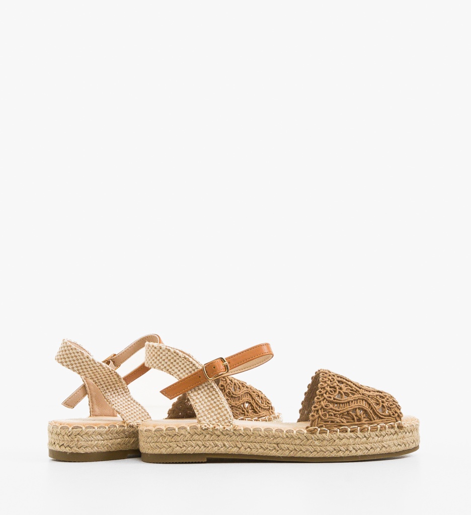 Sandale dama Aliya Khaki - 2 | YEO