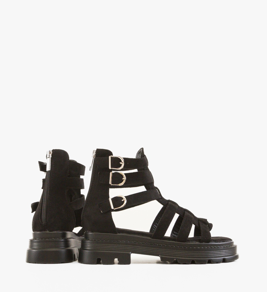 Sandale dama Borhay Negre - 3 | YEO