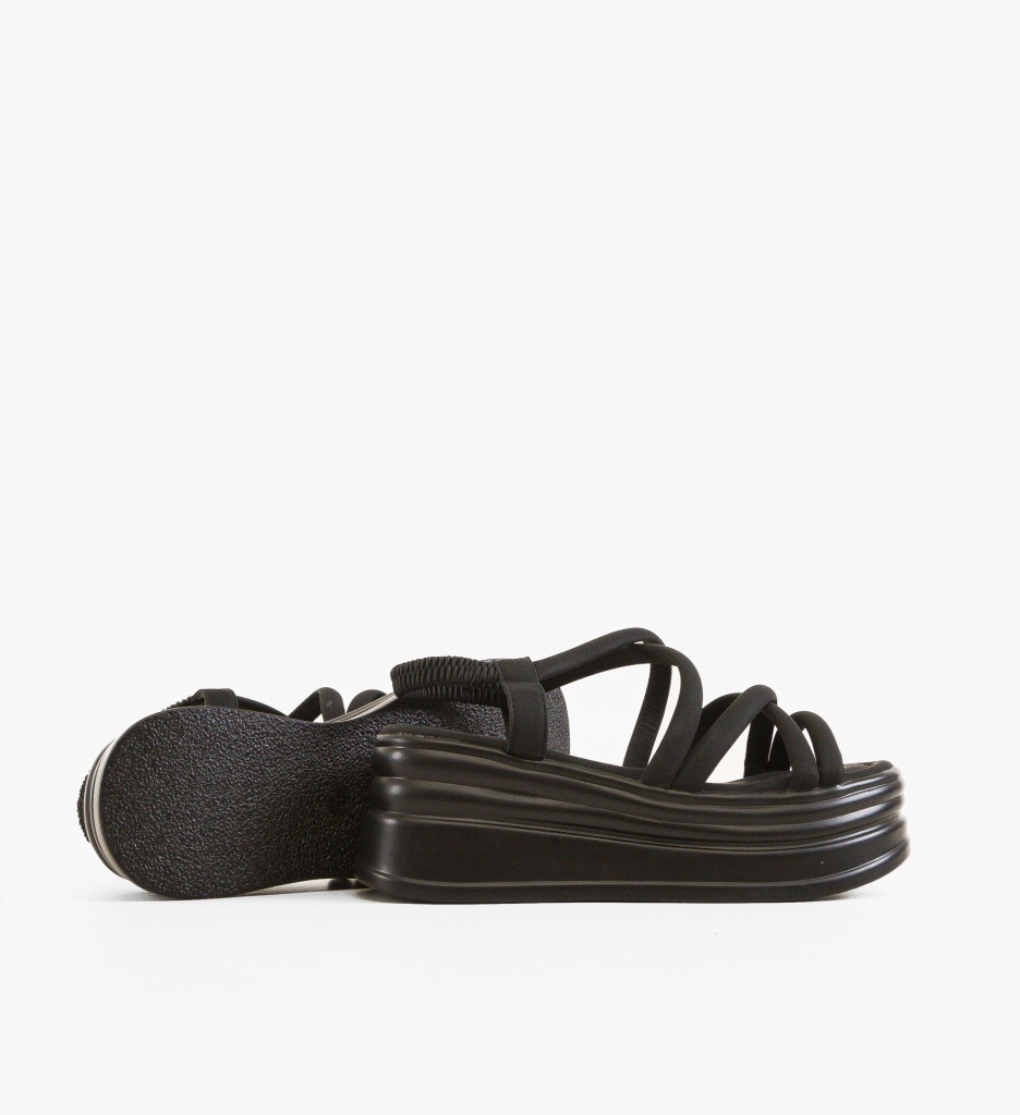 Sandale dama Criman Negre - 2 | YEO