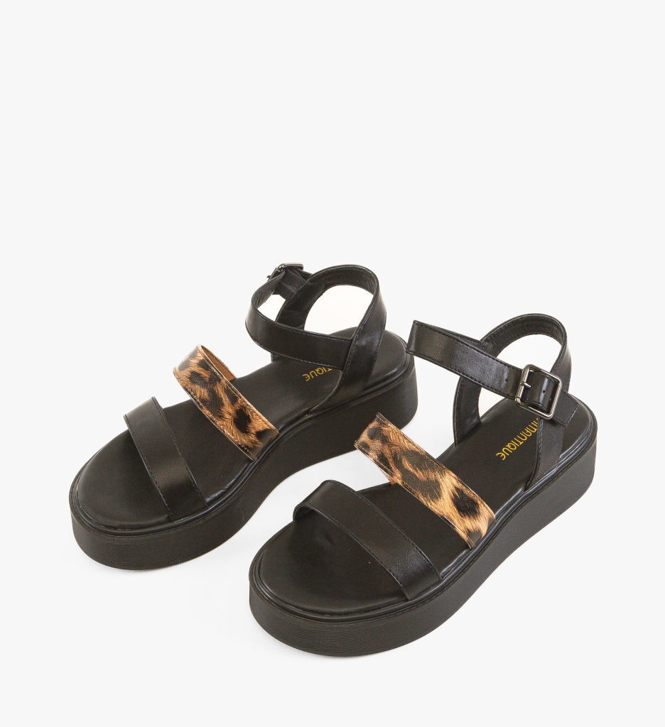 Sandale dama Essmee Negre - 3 | YEO