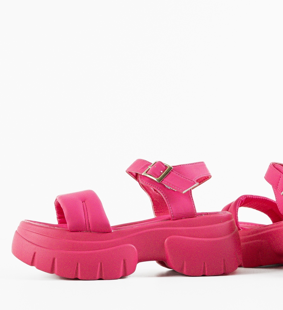 Sandale dama Ferrus Fuchsia - 4 | YEO