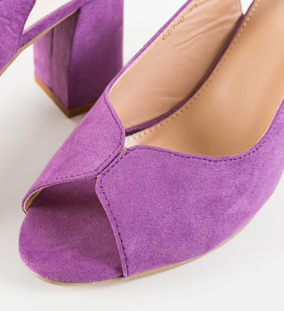 Sandale dama Francesca Mov 2 - 5 | YEO