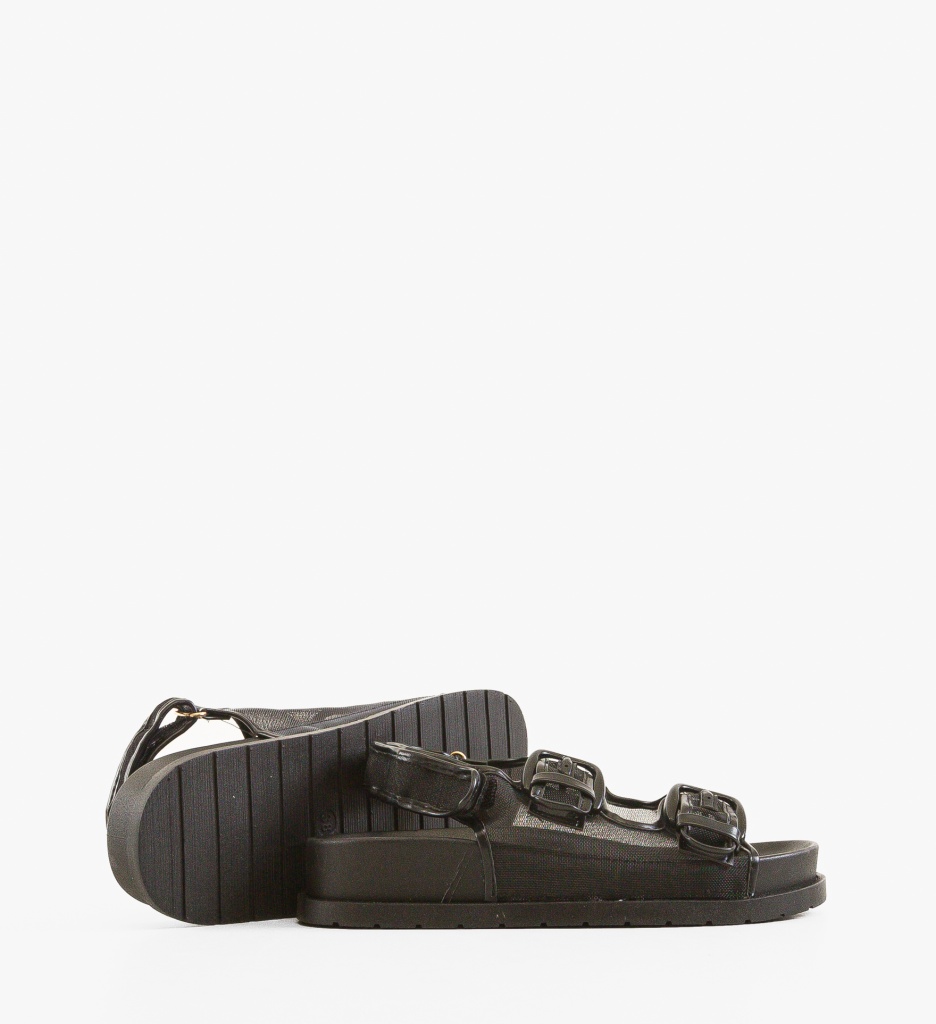 Sandale dama Jago Negre - 3 | YEO