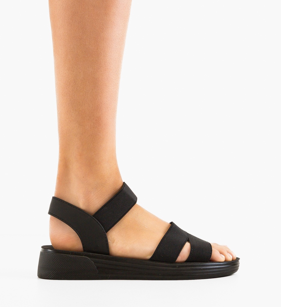 Sandale dama Jaklin Negre - 5 | YEO