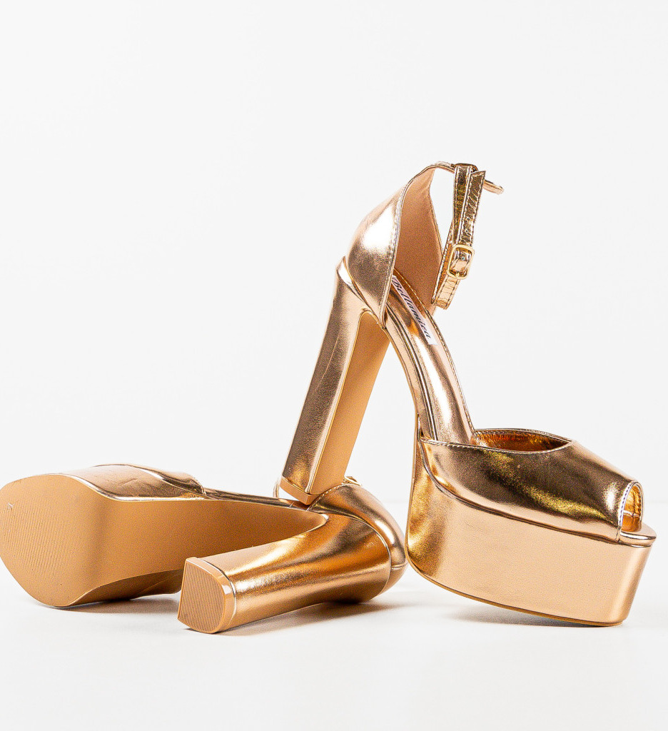 Poze Sandale dama Juan Bronze depurtat.ro 