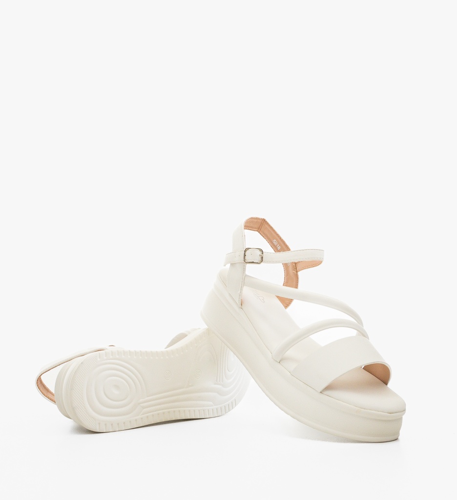 Sandale dama Lageta Albe - 5 | YEO