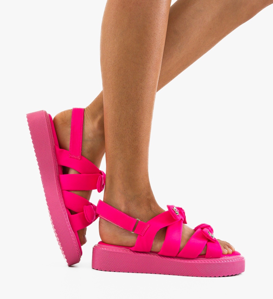 Sandale dama Magkul Fuchsia - 2 | YEO