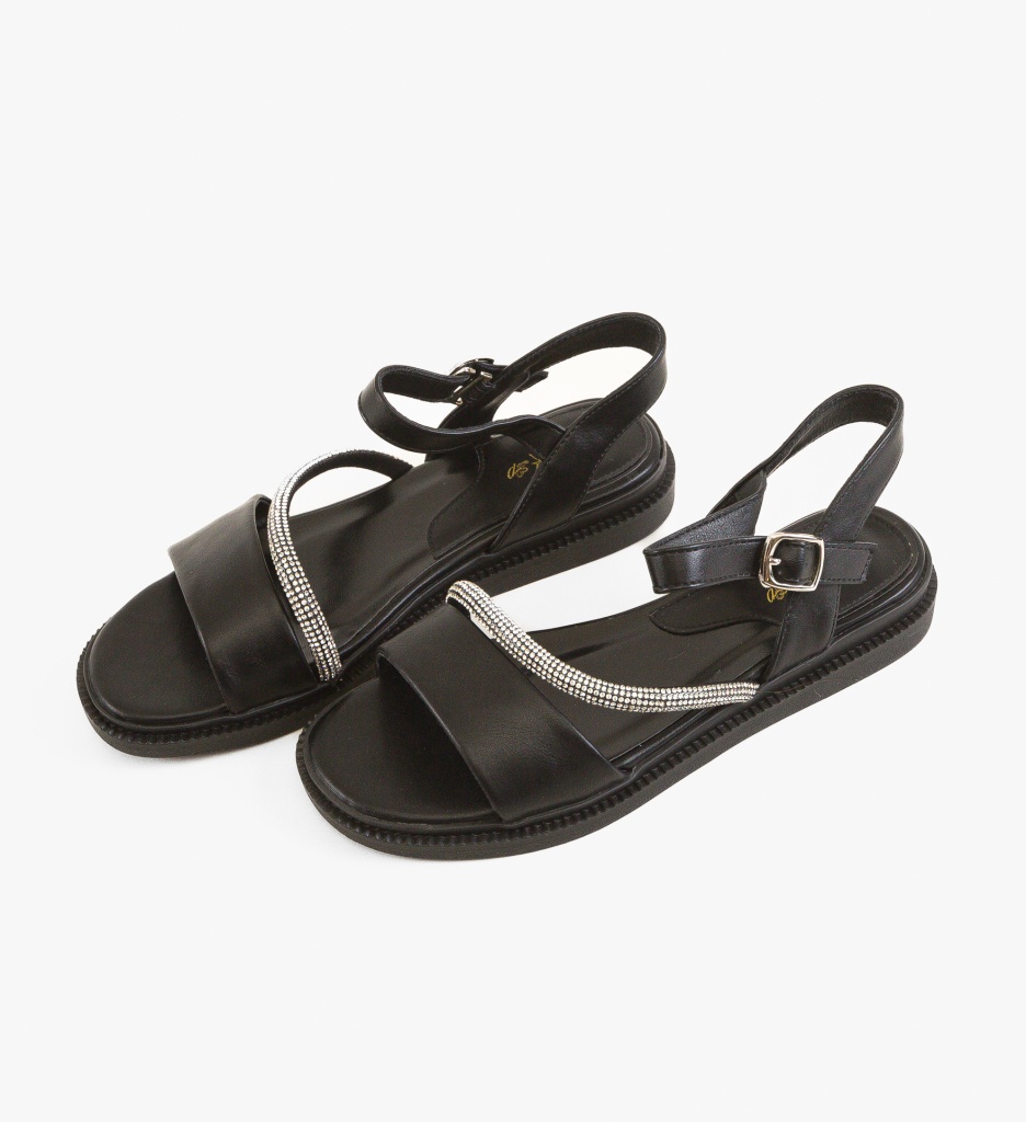 Sandale dama Patrol Negre - 3 | YEO