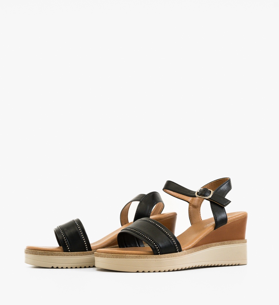 Sandale dama Porter Negre - 3 | YEO