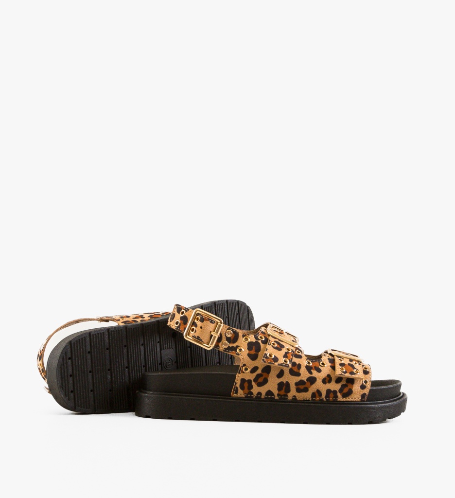 Sandale dama Rhea Animal Print - 3 | YEO