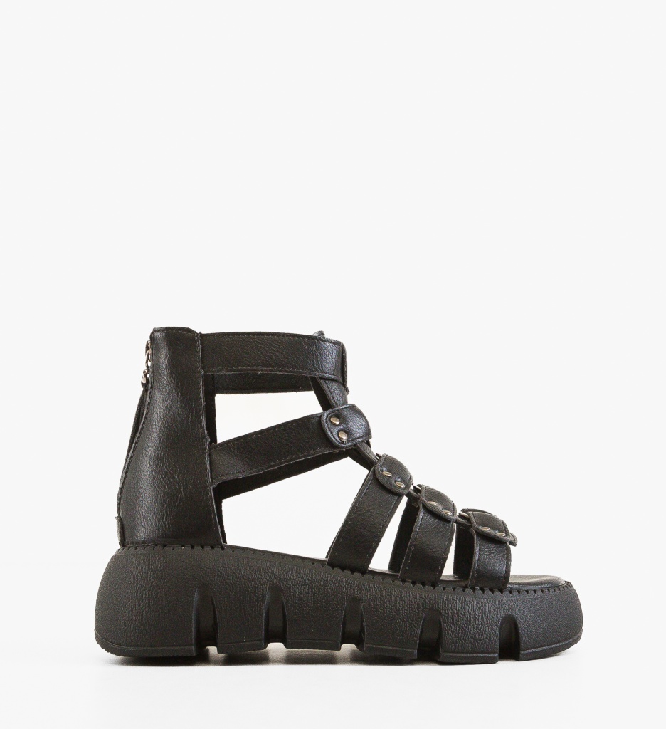 Sandale dama Saul Negre - 5 | YEO