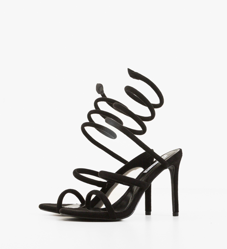 Sandale dama Seamu Negre - 3 | YEO